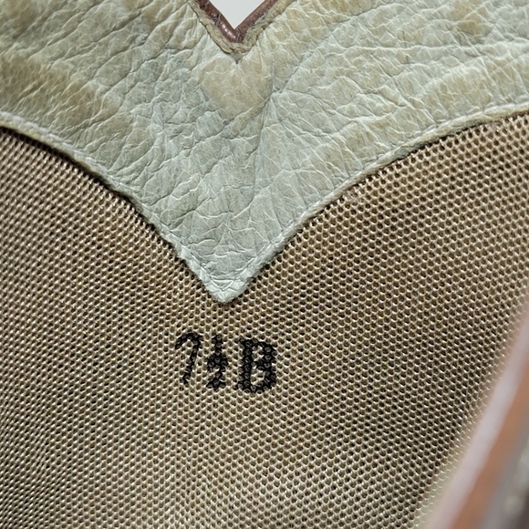 Ariat Brown Leather Cowgirl Western Boots Pull On Pointed 13625 Womens Size 7.5B - Picture 4 of 11